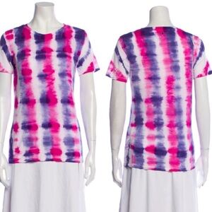 PRABAL GURUNG Tie dye short sleeve tee shirt size Large